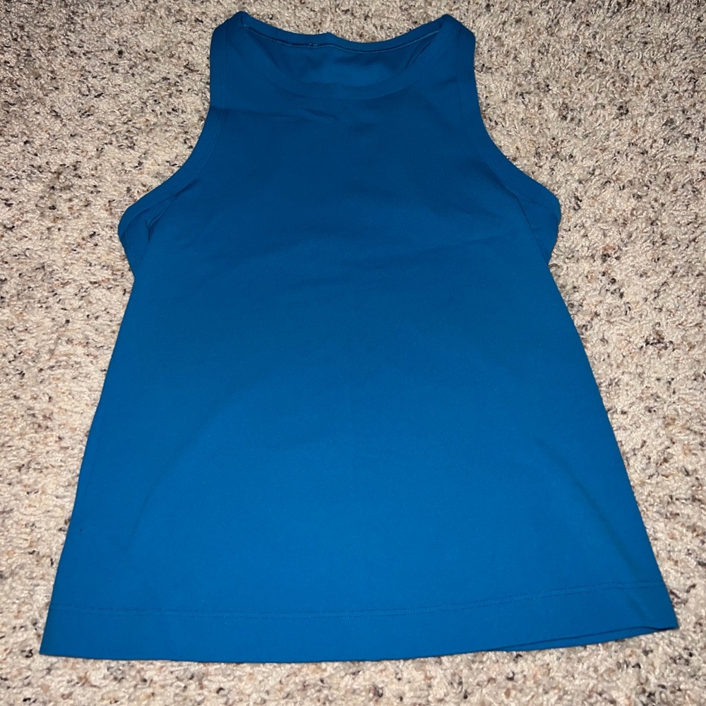 Lululemon Athletica Vibrant Blue Tank Top